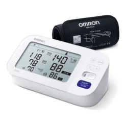 Omron M6 Comfort - Misuratore di pressione da braccio con rilevamento AFib, bracciale 22-42 cm