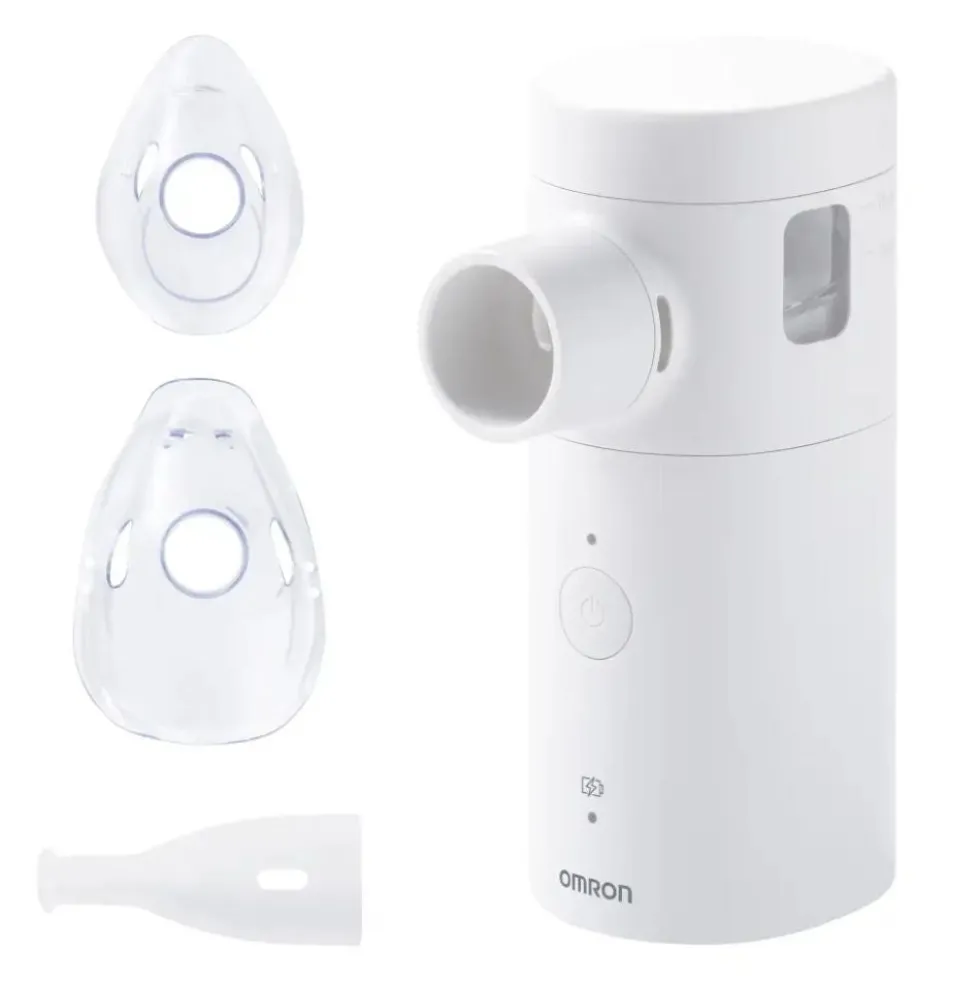 Omron MicroAir Go Nebulizzatore mesh portatile per l'aerosolterapia, 1 pezzo