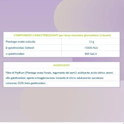 Onligol Fibre Integratore Transito Intestinale Gusto Prugna, 20 Bustine