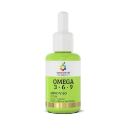 Optima Naturals Colours of Life Omega 3-6-9 Difesa - Siero viso per l'elasticità della pelle, 30 ml
