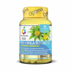 Optima Naturals Colours of Life Rhodiola Rosea Plus - Integratore per l'umore, 60 compresse
