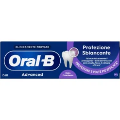 Oral-B Advanced Protezione Sbiancante Dentifricio Extra Freschezza, 75ml