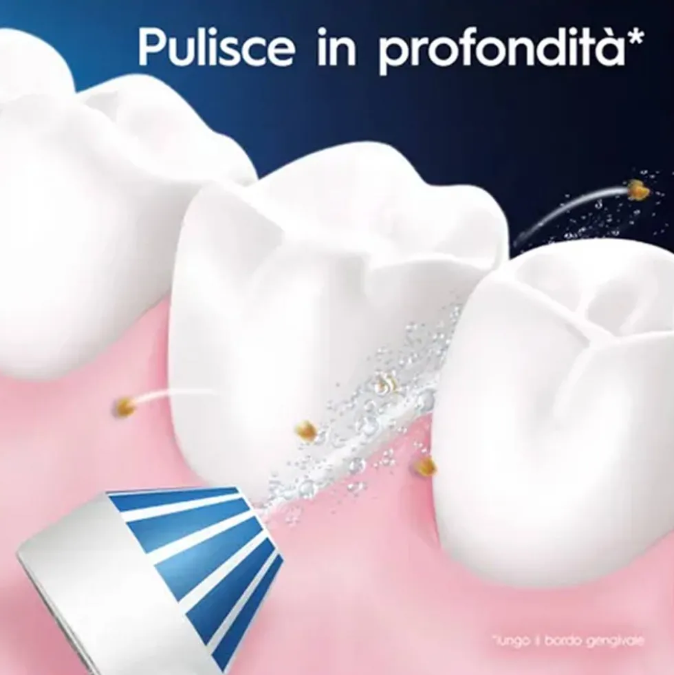 Oral-B Idropulsore + Spazzolino Elettrico iO6 con Testine di Ricambio