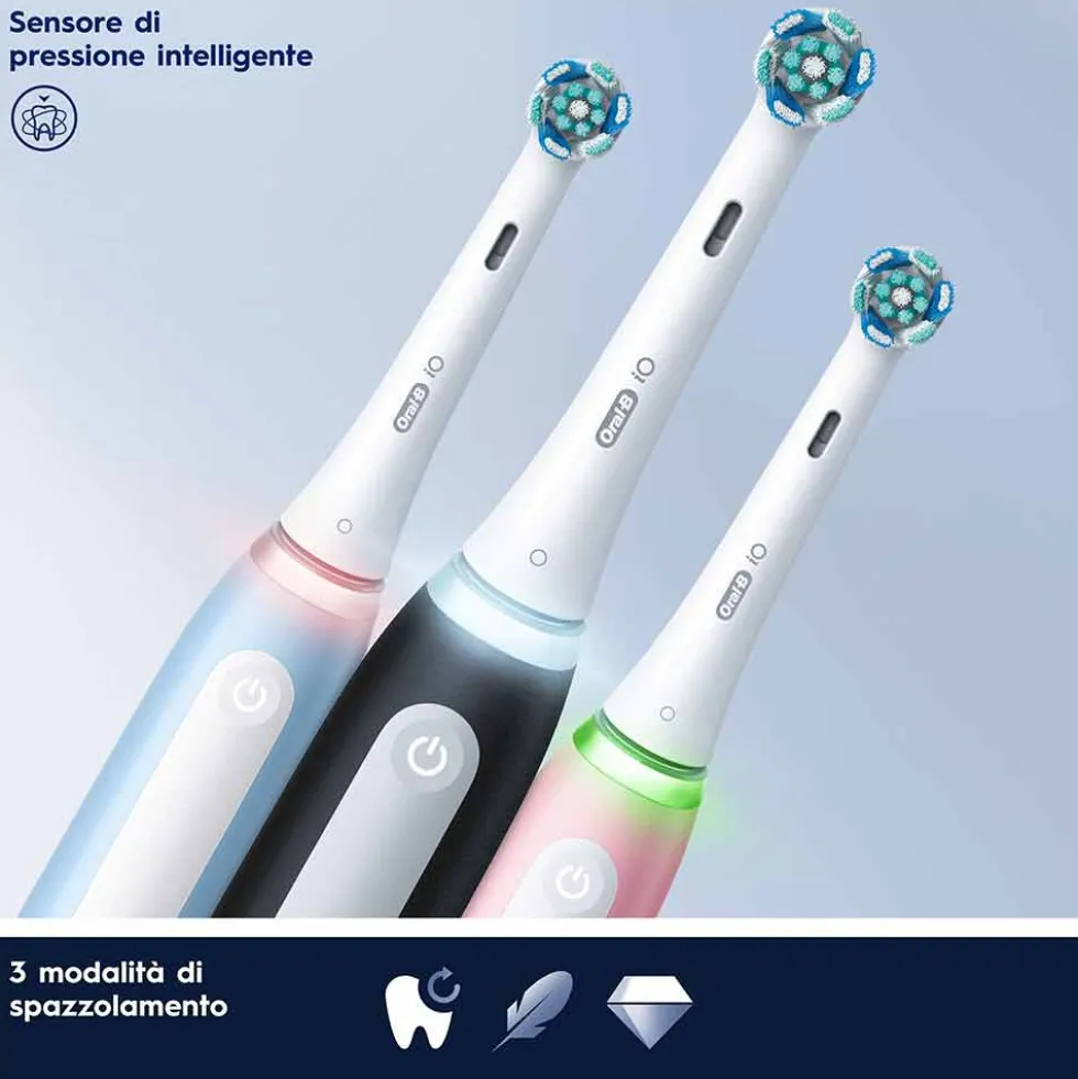 Oral-B iO - 3S Spazzolino Elettrico Ricaricabile Nero