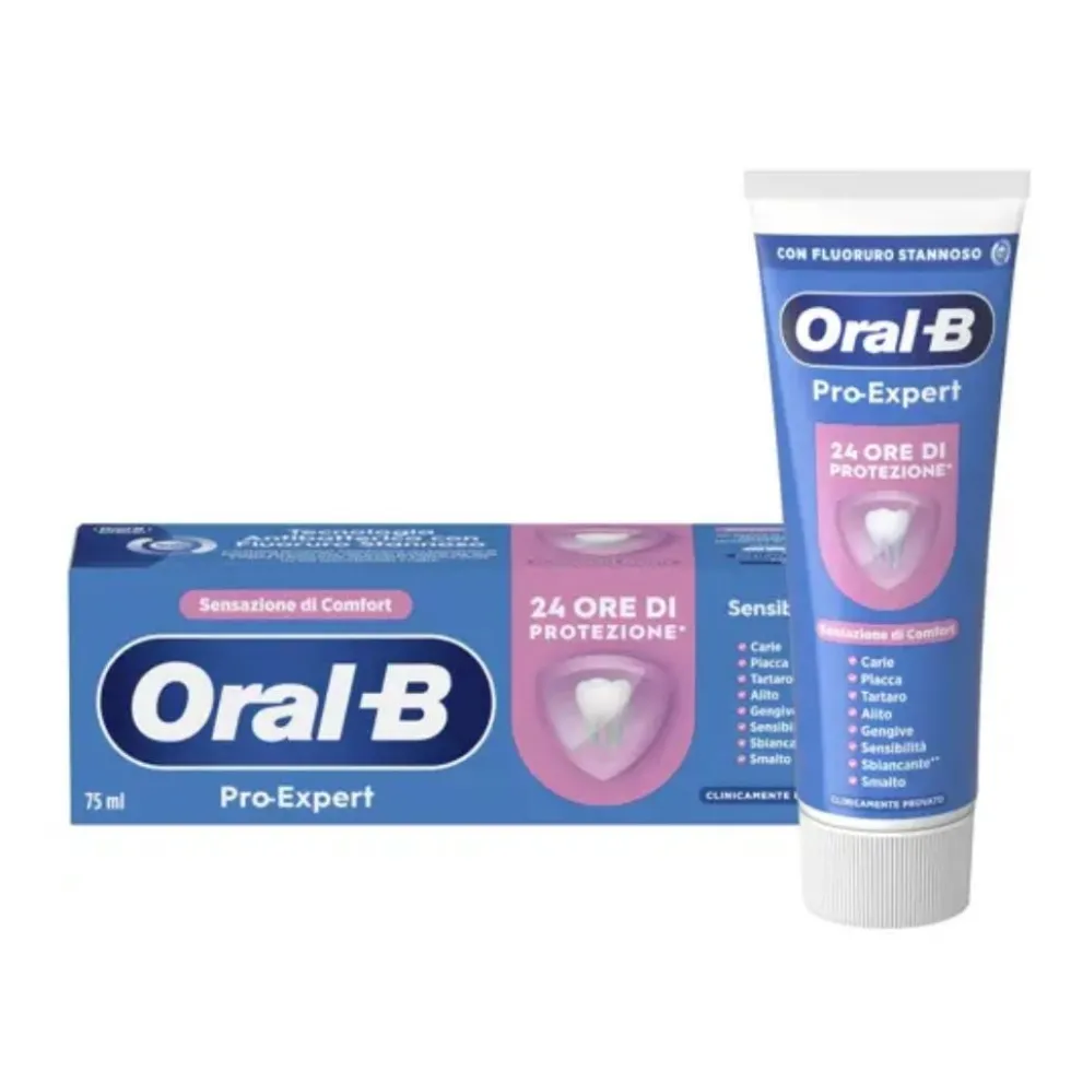 Oral-B Pro-Expert Dentifricio Sbiancante Sensibilità, 75ml