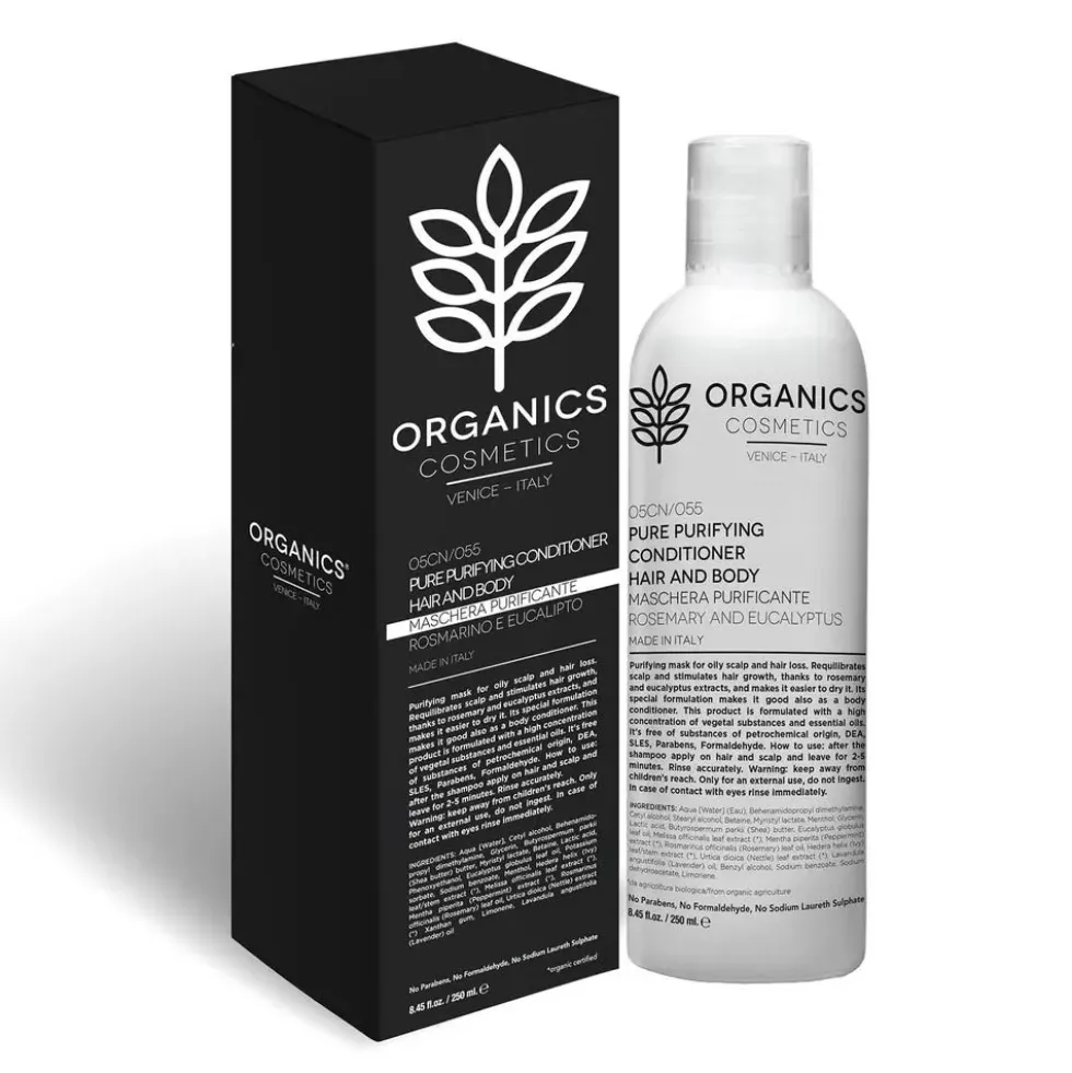 Organics Care - Pure Purifying Conditioner Maschera Purificante, 250ml