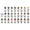 Organics Color 9/1 Biondo Chiarissimo Cenere - Tinta in olio per colorare i capelli, kit da 120 ml