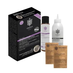 Organics Color 9/1 Biondo Chiarissimo Cenere - Tinta in olio per colorare i capelli, kit da 120 ml