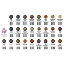 Organics Pharm Organic Color 8/1 biondo chiaro cenere - Tinta in olio per colorare i capelli, 1 kit