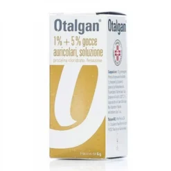 Otalgan 1% + 5% Gocce Auricolari per Otalgie, 6g