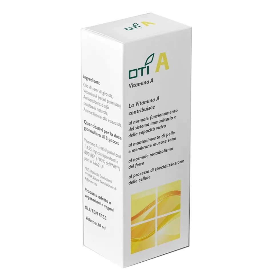 Oti A Integratore di Vitamina A in Gocce, 20ml