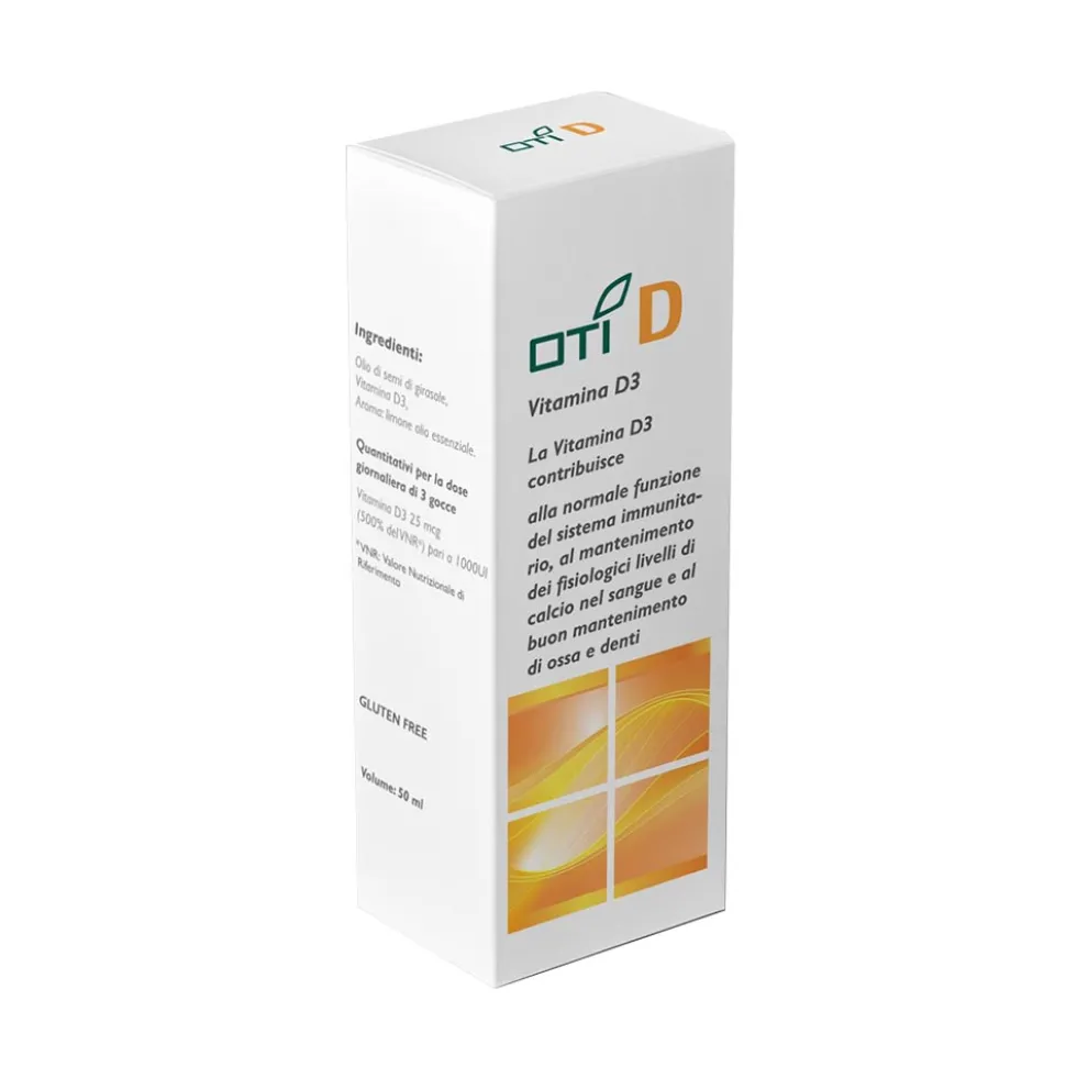 Oti D Vitamina D3 Integratore Alimentare, 50ml