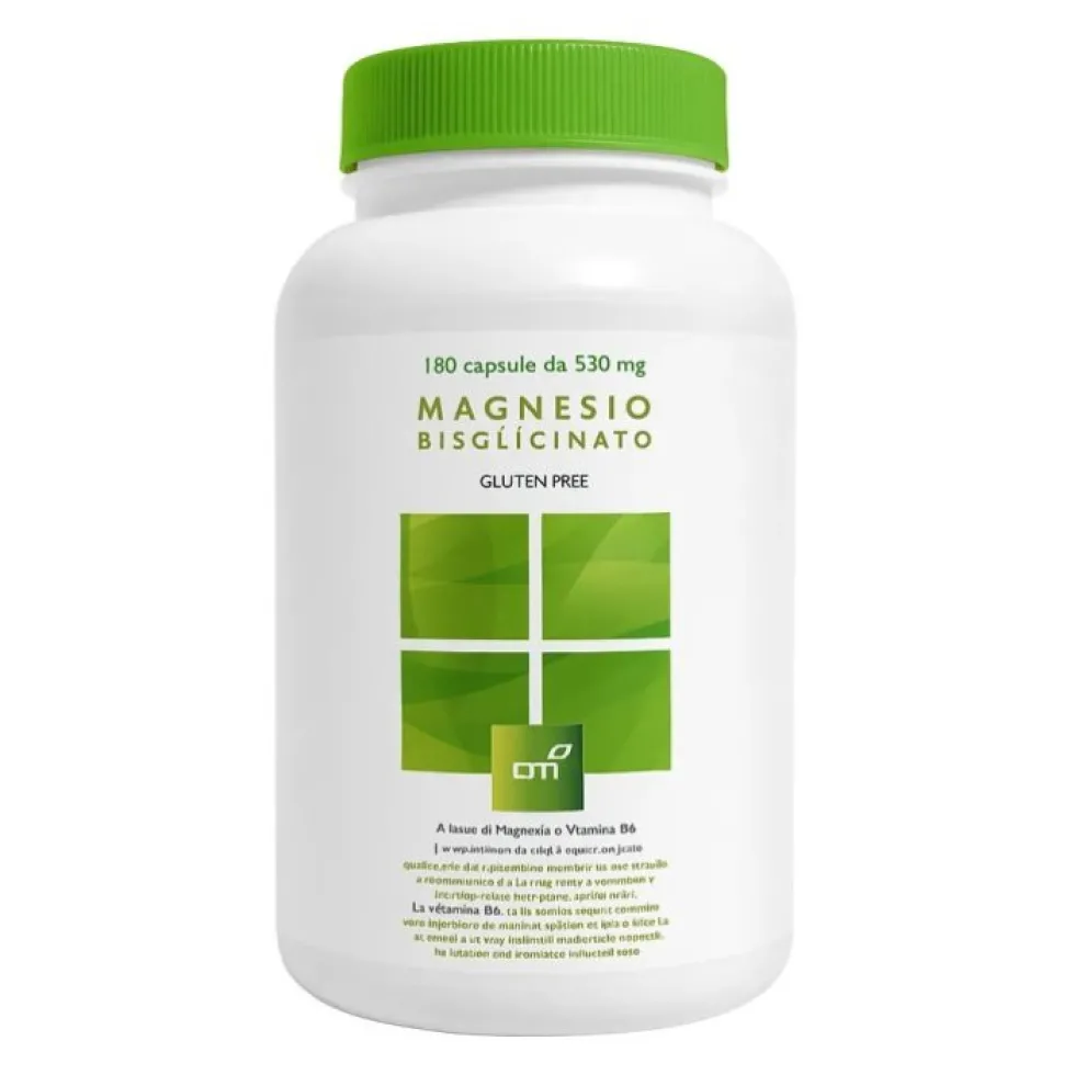 OTI Magnesio Bisglicinato Integratore Energia Tono e Benessere Mentale, 180 Capsule