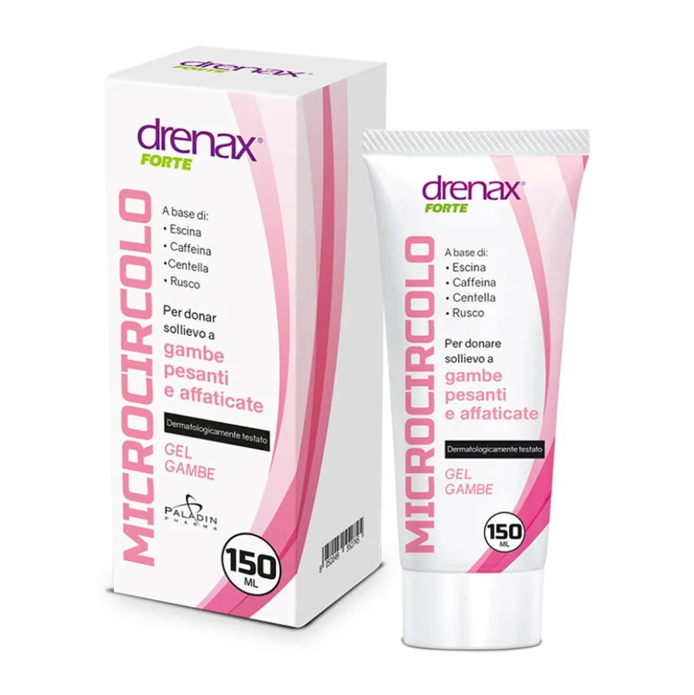 Paladin Pharma Drenax Forte - Microcircolo Gel Gambe, 150ml