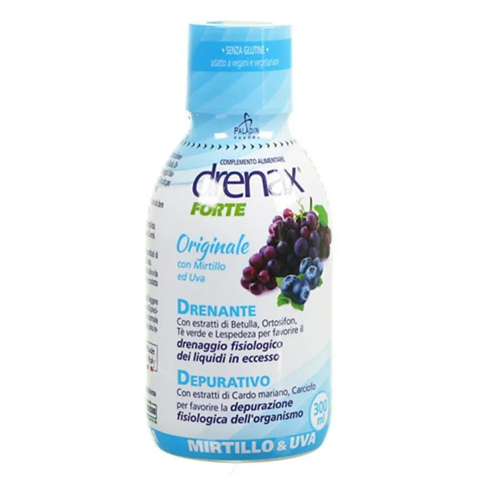 Paladin Pharma Drenax Forte Originale - Paladin Pharma integratore per la ritenzione idrica, 300 ml