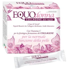 Paladin Pharma Equodonna Collagene Skin Repair Integratore per la normale funzione della pelle, 20 bustine