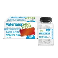 Paladin Pharma Sanavita - Valeriana Fast Action Integratore, 100 compresse