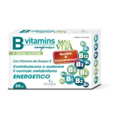 Paladin Pharma Sanavita Vitamine B - Integratore alimentare ricostituente, 30 compresse
