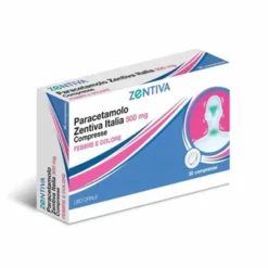 Paracetamolo Zen 500mg Febbre e Dolore, 30 Compresse