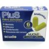 Pasquali Earplug Plus Filtro Auricolare Anatomico Protezione Rumori 6 Coppie