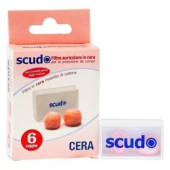 Pasquali Earplug Tappi Auricolari Scudo Cera 6 Coppie 12 Pezzi