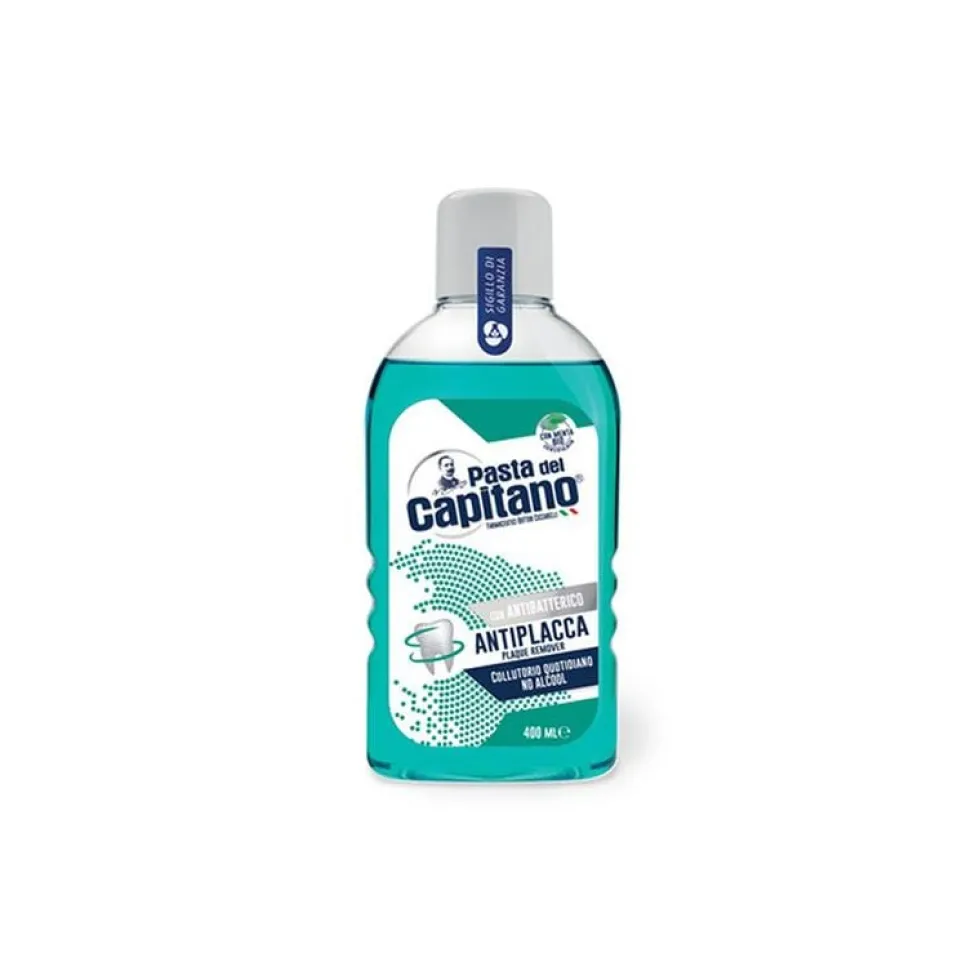 Pasta Del Capitano Collutorio Antiplacca Con Antibatterico, 400ml