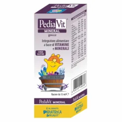 Pediatrica PediaVit Mineral Gocce Integratore di Vitamine e Minerali, 15ml