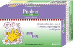 Pediatrica Pisolino Fito - Pisolino fito integratore per rilassamento e sonno, 16 bustine da 10 ml