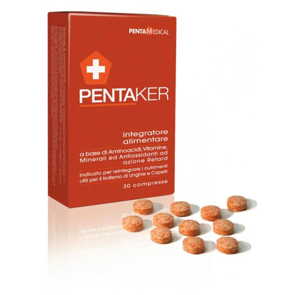 Pentamedical Pentaker - Integratore Alimentare, 30 Compresse