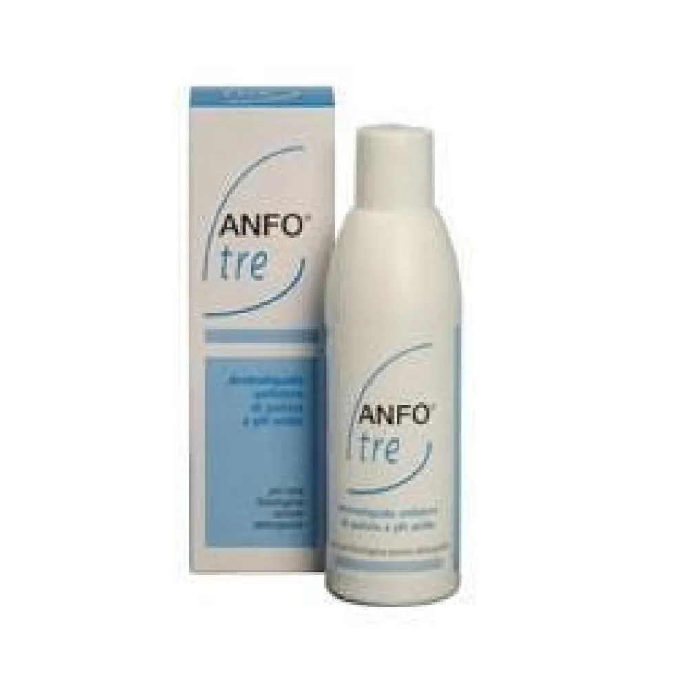 Perfarma DP Anfo 3 - Detergente per pelli sensibili con azione antibatterica, 200 ml