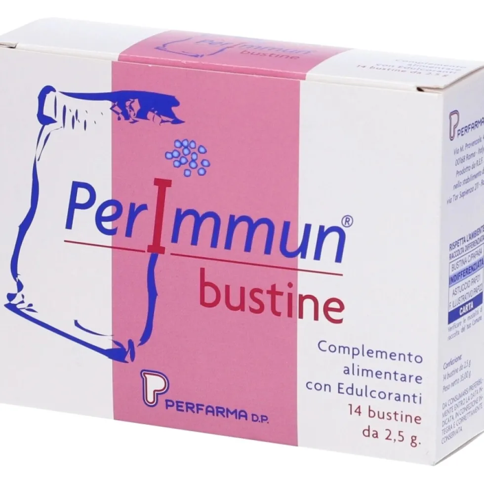 Perfarma Perimmun - Integratore alimentare per le difese immunitarie, 2,5 g