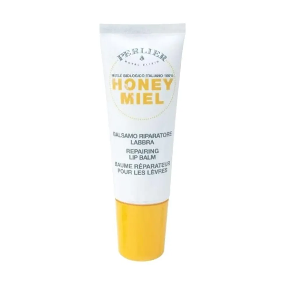 Perlier Honey Miel - Balsamo Riparatore Labbra al Miele, 7,5ml