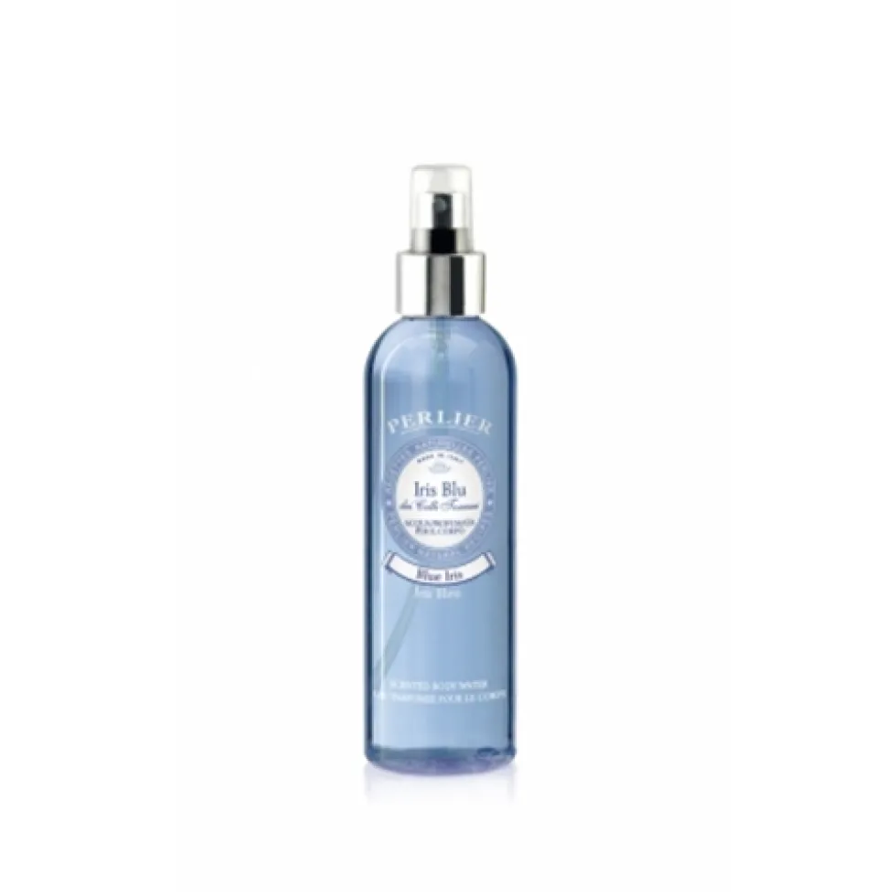 Perlier Iris Blu - Acqua profumata per il corpo, flacone da 200 ml