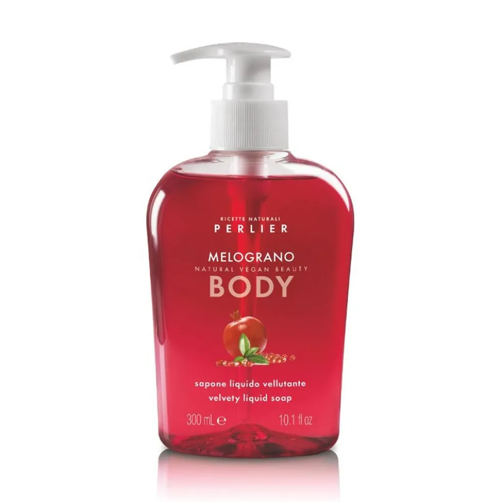 Perlier Melograno - Sapone Liquido Vellutante, 300ml