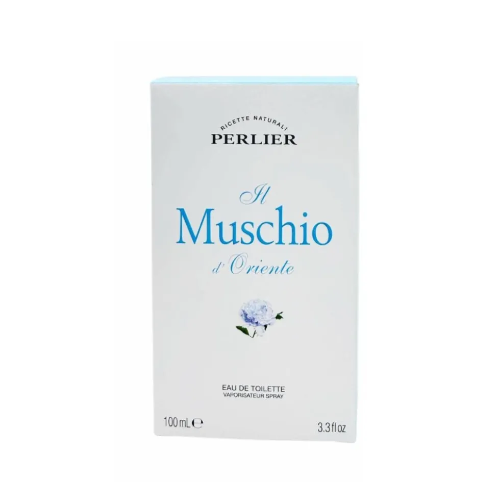 Perlier Muschio Bianco - Eau de Toilette Acqua Profumata, 100ml