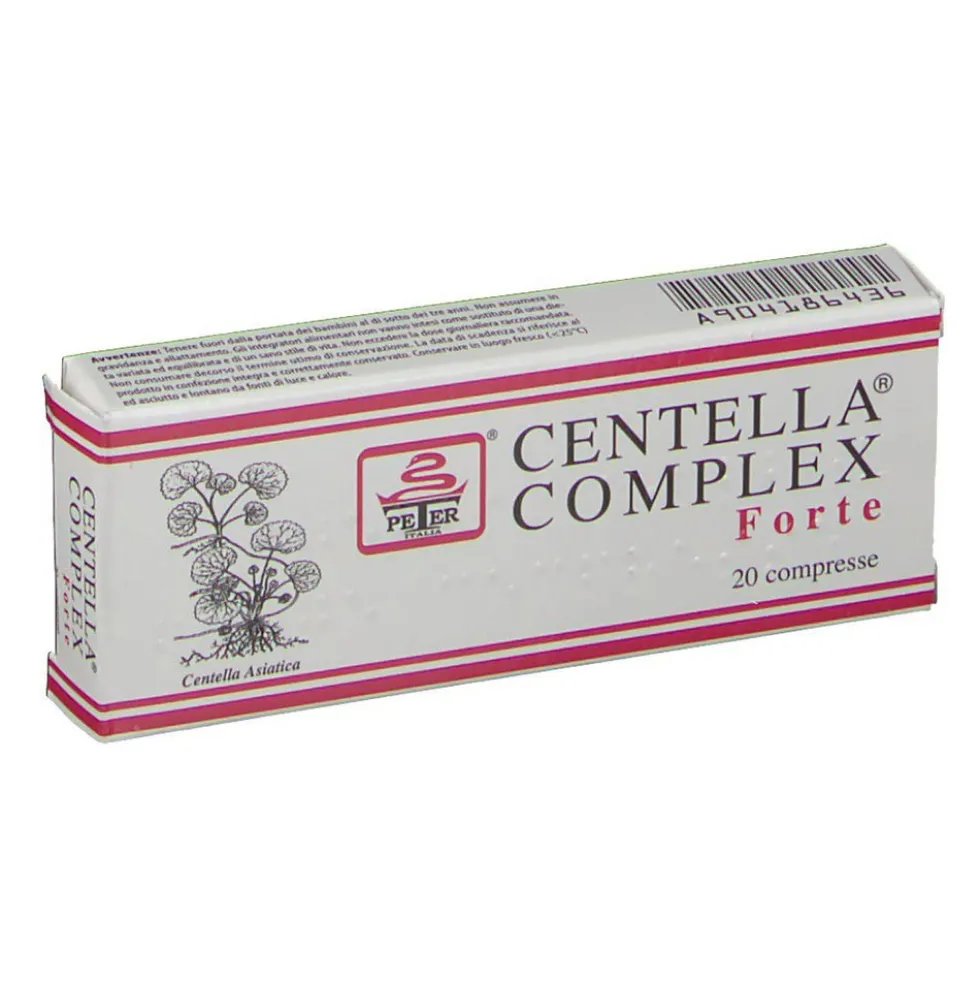 Peter Centella Complex Forte Integratore Alimentare, 20 Compresse