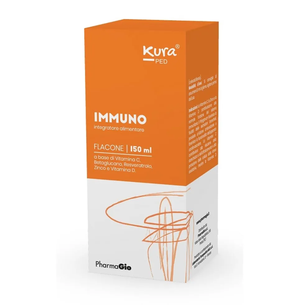 Pharmagio Kura Ped Immuno Integratore Alimentare, 150ml