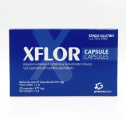Pharmaguida Xflor integratore alimentare di Probiotici per l'equilibrio intestinale, 12 bustine
