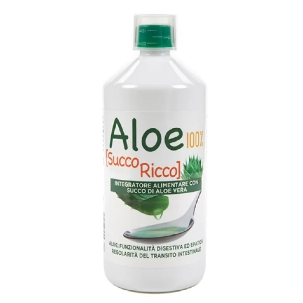 Pharmalife Aloe 100% - Integratore per la funzionalità digestiva, 1000 ml