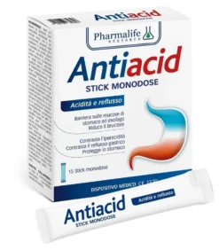 Pharmalife Research AntiAcid Dispositivo Medico Antireflusso e Antiacido, 15 stick monodose