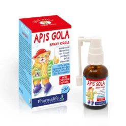 Pharmalife Research Apis gola - Spray orale per il benessere della gola dei bambini, 20 ml