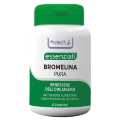 Pharmalife Research Bromelina Pura Integratore per la digestione e il microcircolo, 60 compresse