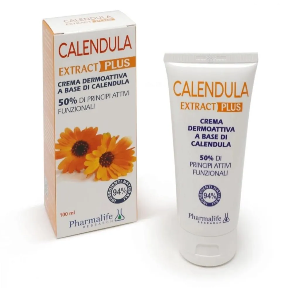 Pharmalife Research Calendula Extract Plus Crema Dermoattiva, 100ml