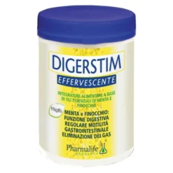 Pharmalife Research Digerstim Effervescente - Integratore effervescente per la digestione, 100 g