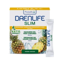 Pharmalife Research Drenlife - Slim Integratore Drenaggio dei Liquidi, 30 stick