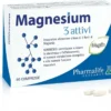 Pharmalife Research Magnesium 3 attivi - Integratore alimentare contro la stanchezza, 60 compresse