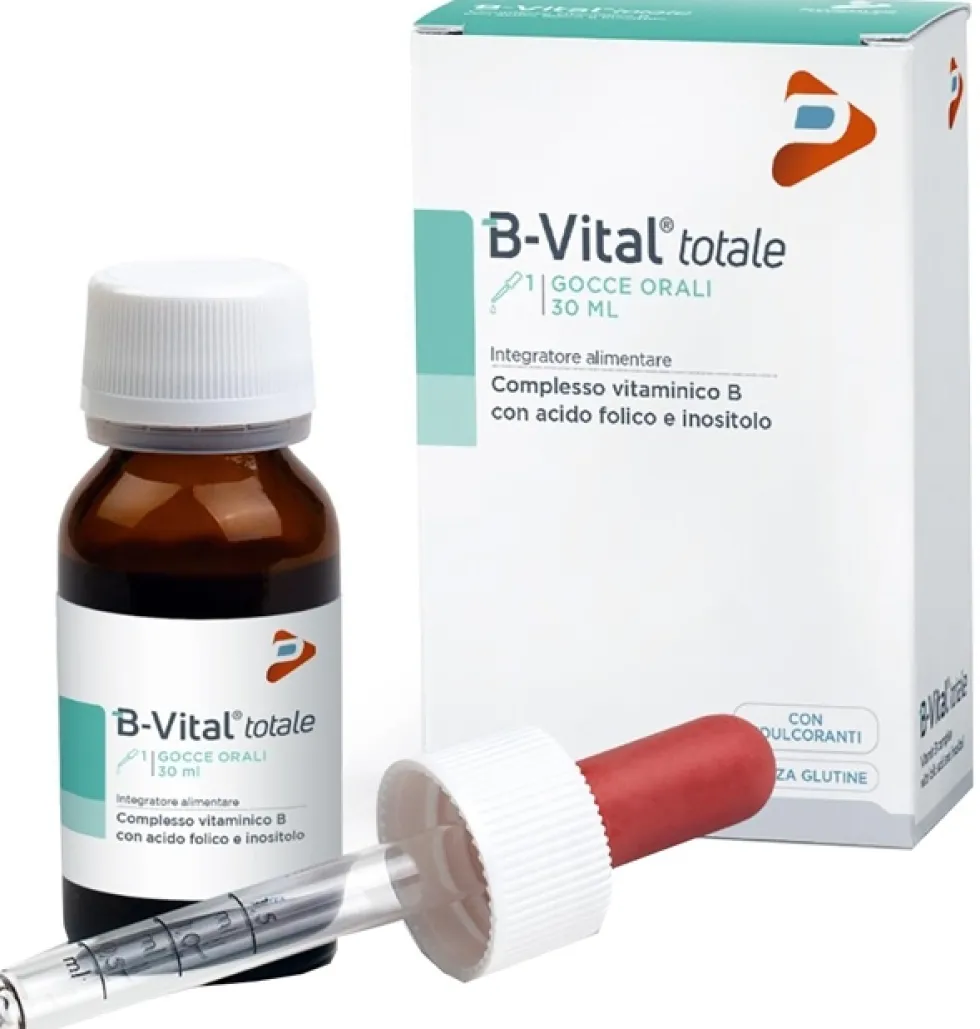 Pharma Line B-Vital Totale Gocce - Integratore alimentare ad azione ricostituente, 30 ml