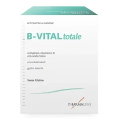 Pharma Line B-Vital Totale - Integratore alimentare B Vital Totale con acido folico, 30 compresse