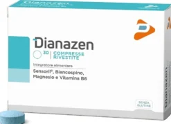 Pharma Line Dianazen - Integratore senza glutine per il rilassamento mentale, 30 compresse