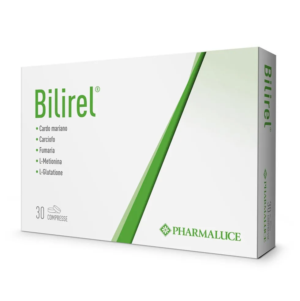 Pharmaluce Bilirel Integratore Benessere Gastroenterico, 30 Compresse